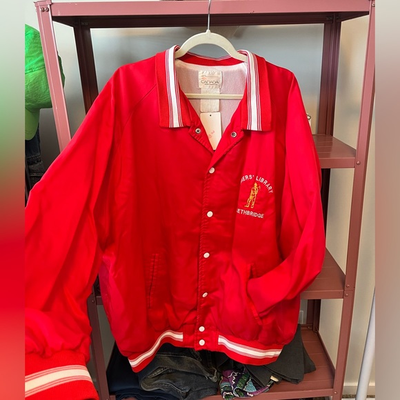 Vintage satin bomber jacket - Picture 3 of 3